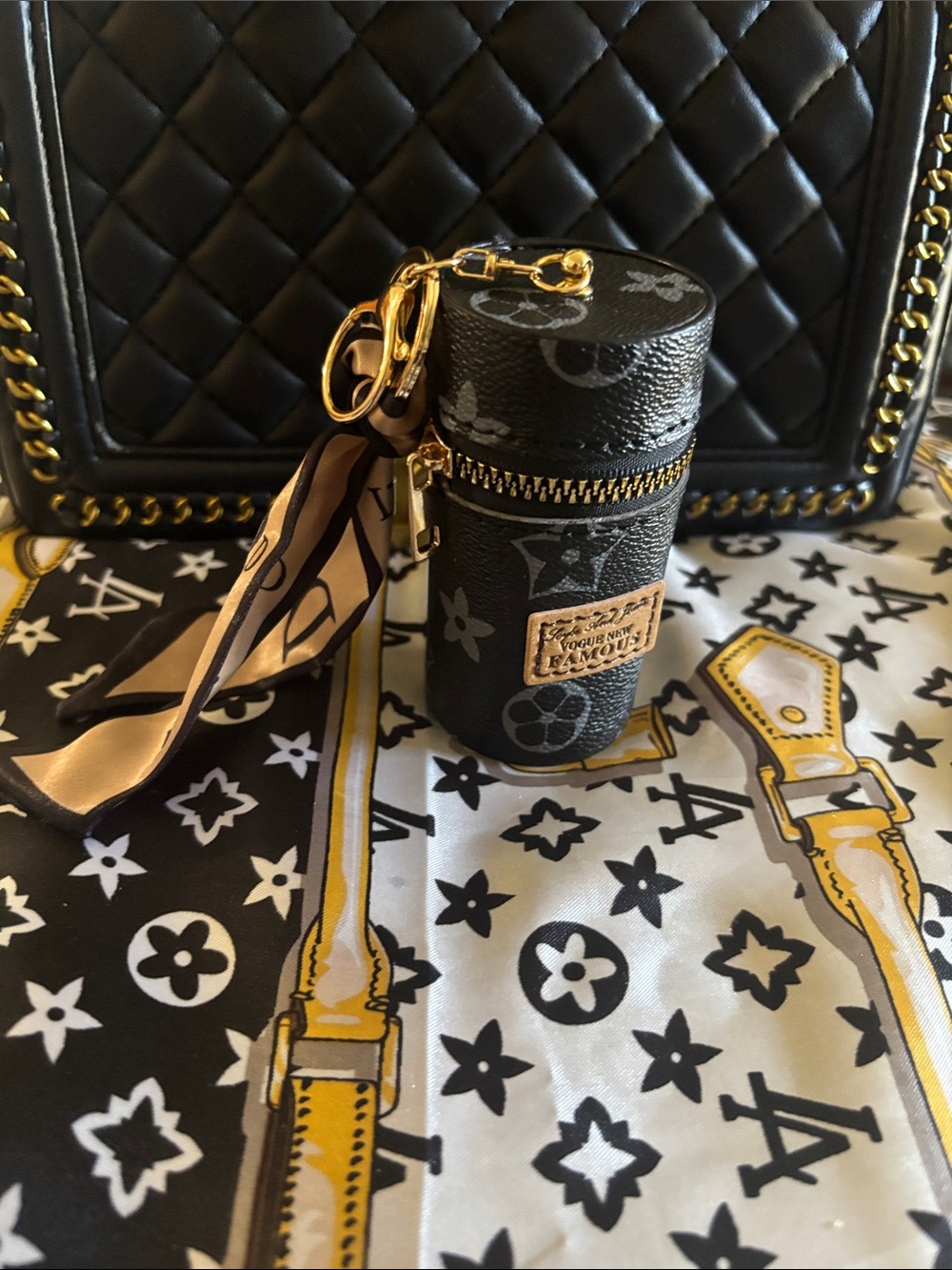 Black  Lipstick Case